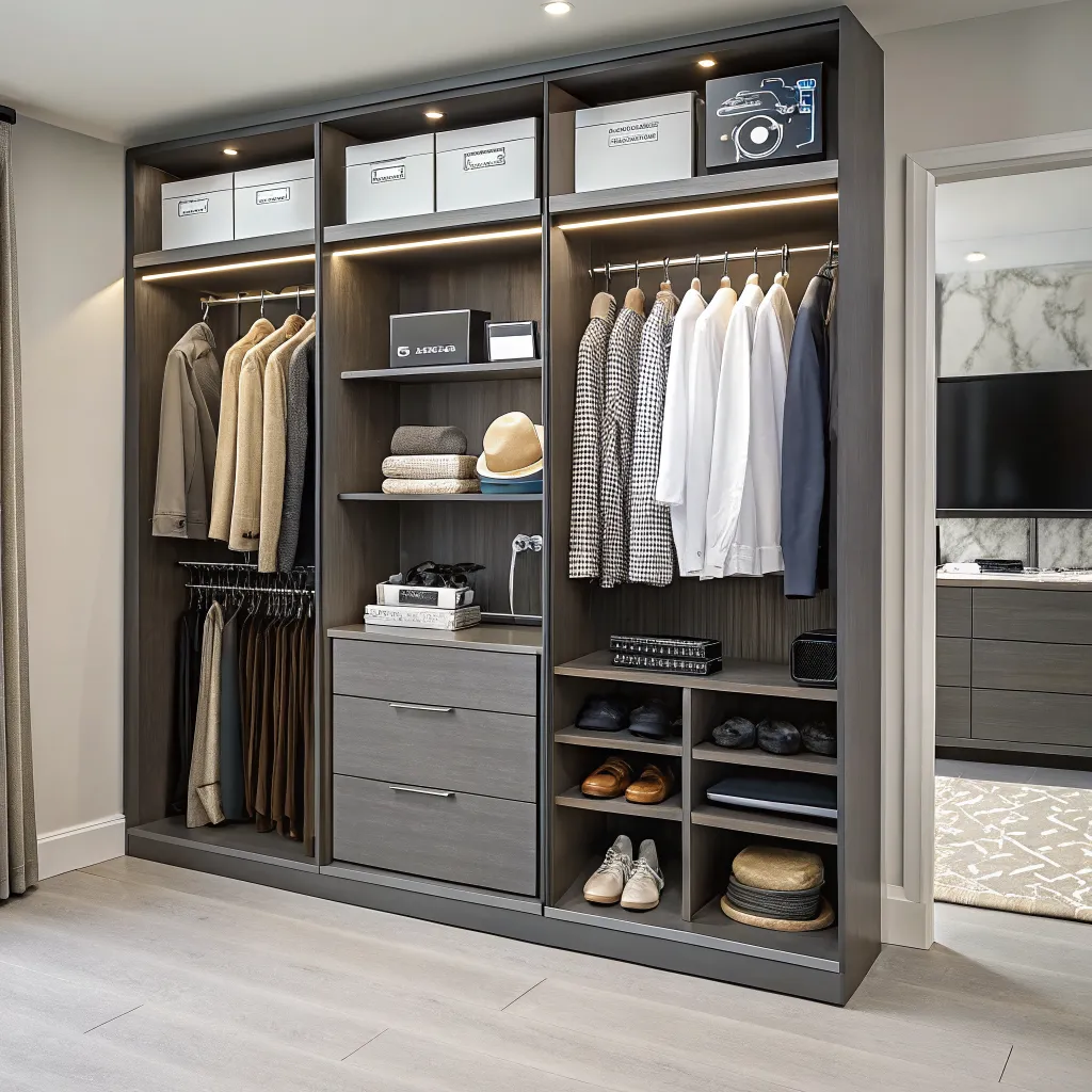 Reach-In Smart Closet